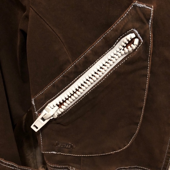 Guess Jeans Vintage Women’s Biker Jacket - Picture 8 of 14